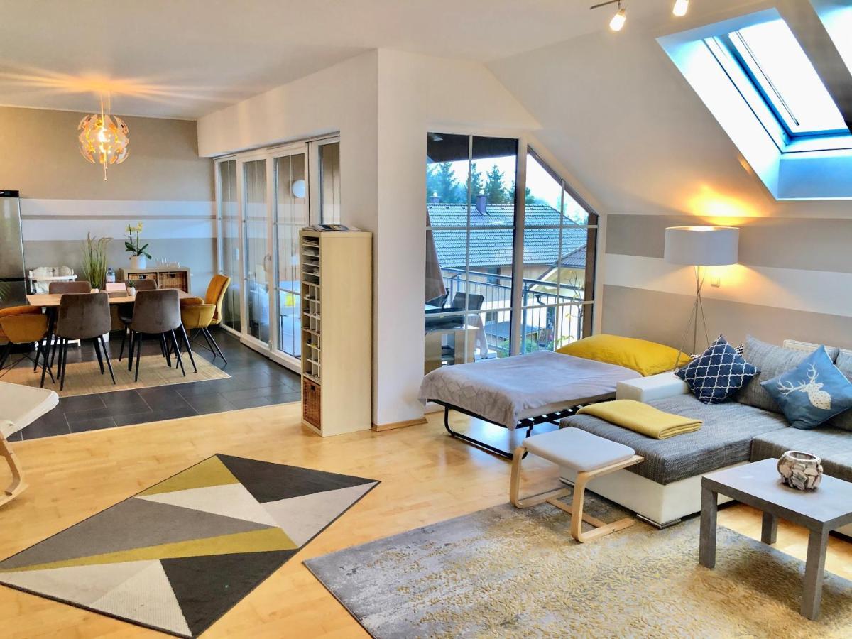 Fewo Atterseeperle - 80M2 Mit See- Und Gebirgsblick Steinbach am Attersee Ngoại thất bức ảnh