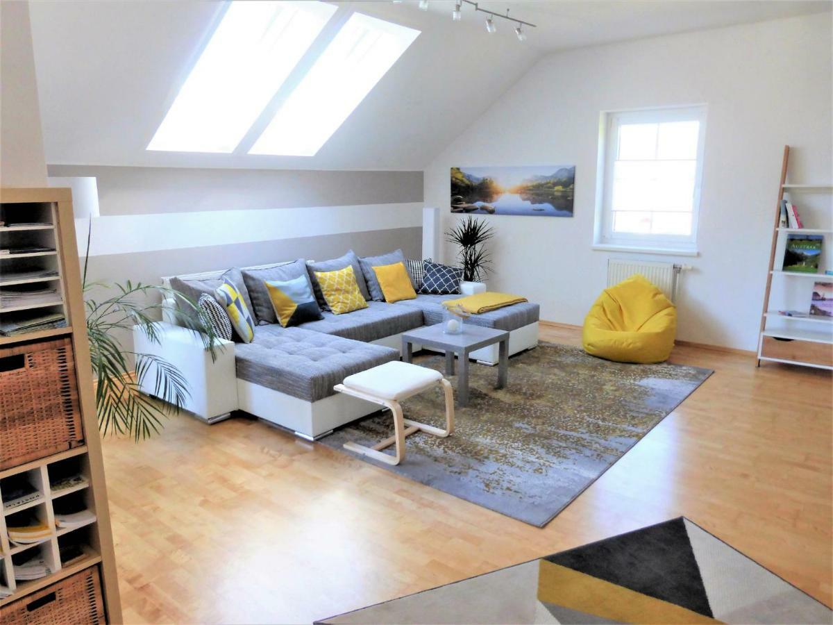 Fewo Atterseeperle - 80M2 Mit See- Und Gebirgsblick Steinbach am Attersee Ngoại thất bức ảnh